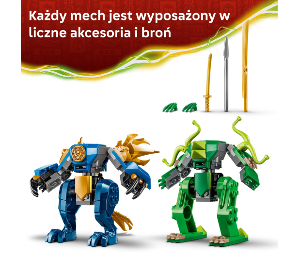 LEGO NINJAGO 71853 Bitwa w smoczym mechu Jaya - 1489558 - zdjęcie 9